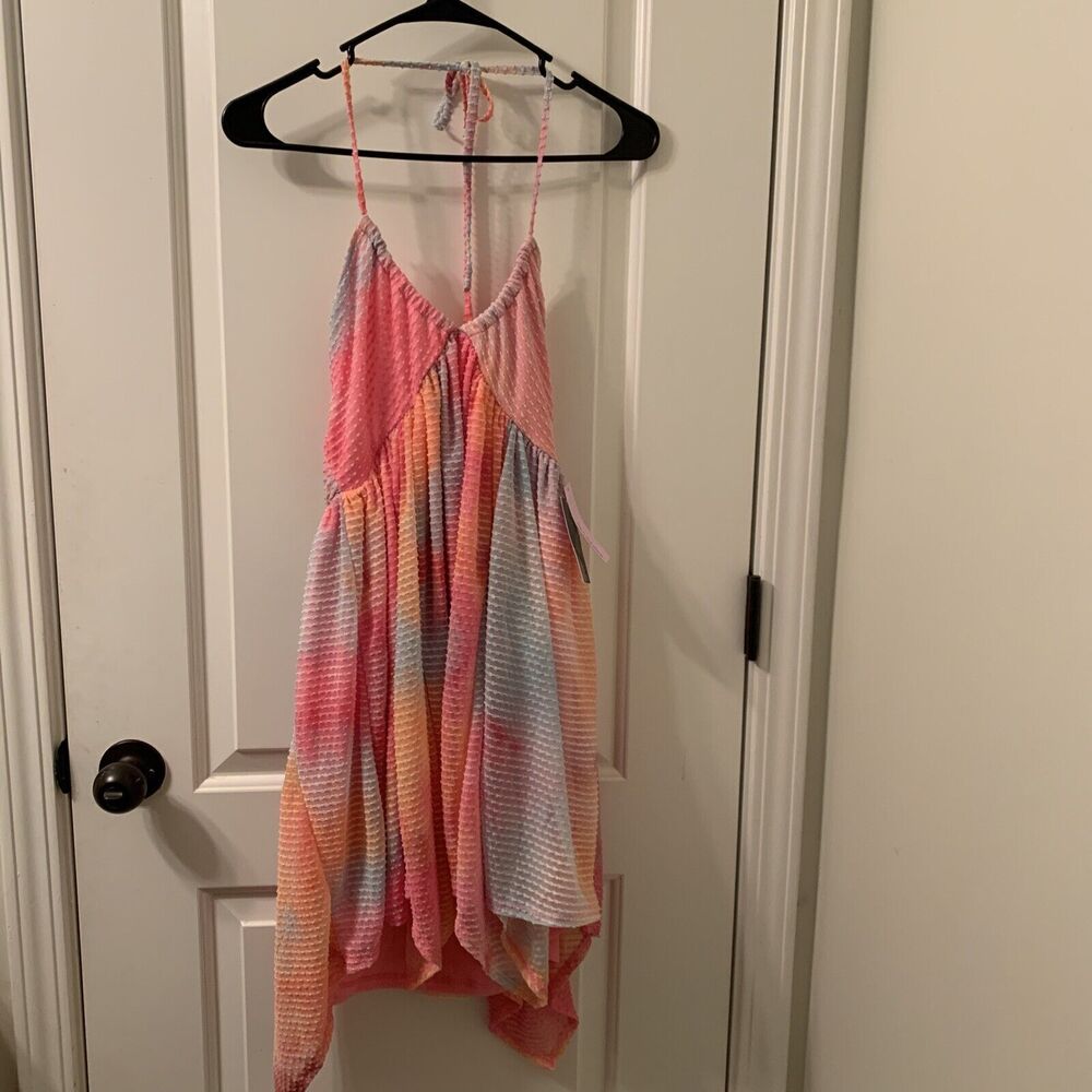 Wild Fable Women's Tie Dye Sleeveless Dress Multiple Ways To Wear You Pick